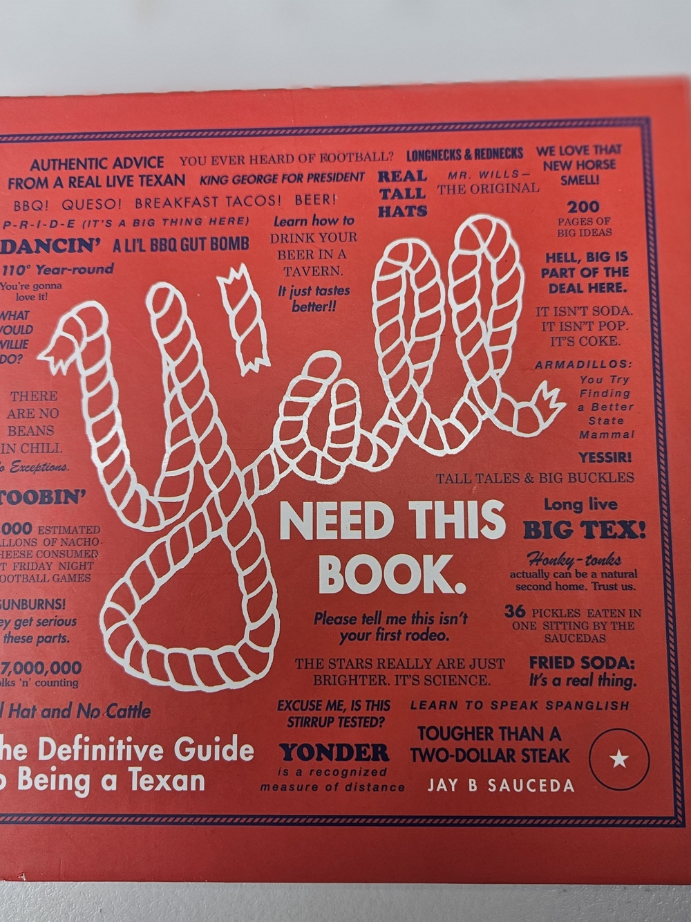Need This Book. Red Texas Guide by